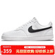 耐克NIKE運動(dòng)板鞋女緩震COURT VISION運動(dòng)鞋DH3158-101白黑37.5