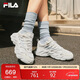 FILA 斐樂(lè )官方【楊冪同款】女鞋蕨草鞋2代老爹鞋秋季透氣休閑鞋運動(dòng)鞋