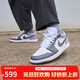 耐克NIKE男子休閑鞋喬丹AJ1 JORDAN1低幫運動(dòng)鞋 553558-145紫白44