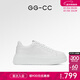 GG-CC【椰椰奶霜】春季新款時(shí)尚厚底小白鞋女真皮板鞋運動(dòng)鞋G25U2092 白色 36