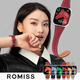 ROMISS適用iwatch11蘋(píng)果手表表帶apple watch s10表帶apple watch真皮s9女士iphone新款ultra2手表帶8se 波爾多紅（男女通用款） 44/45/46/Ul