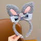 梵詩(shī)哲瘋狂動(dòng)物城兔子警官表演派隊發(fā)箍兔耳朵表演發(fā)卡游樂(lè )園拍照頭飾女 5#蕾絲朱迪發(fā)箍(內直徑約12cm)