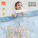 好孩子（gb）嬰兒被子豆豆被毯子新生兒童蓋毯幼兒園空調午睡毯100*80cm 禮盒