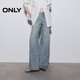 ONLY2026春季新款流星閃鉆裝飾設計長(cháng)褲直筒褲牛仔褲女|126132127 J34 390洗水牛仔藍 S S褲長(cháng)減短