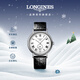 浪琴（LONGINES）瑞士手表 時(shí)尚系列 機械皮帶男表L49054112