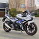 豪爵鈴木GSX250R雙缸水冷重機車(chē)小R趴賽400CC跑車(chē)二手仿賽摩托車(chē) 白色鈴木GSX250R九成新