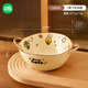 滿(mǎn)朝佳（MANCHAOJIA）LINE FRIENDS陶瓷雙耳碗家用酸奶沙拉湯碗泡面碗加深大容量7英寸
