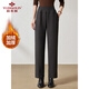 俞兆林中老年女裝冬裝加絨休閑褲媽媽裝褲子婆婆加厚保暖褲 Y244K3017