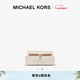 MICHAEL KORS邁克高仕 MK【秋冬新品】Hamilton Moderne 女士超小號斜挎包 香草白/橡果棕 149 小號