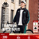 卡帕（Kappa）背靠背春秋2025新款運動(dòng)夾克外套男休閑撞色針織開(kāi)衫女K0E52WK01D