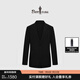 比音勒芬【輕量舒適】春夏男士休閑通勤易打理防風(fēng)輕商務(wù)西裝外套職場(chǎng)穿搭 07黑色 L /105