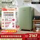 小吉（MINIJ）冰箱小型家用單門(mén)冰箱121升一級能效客廳宿舍辦公室圣誕禮物復古迷你小冰箱Pro 121L|一級能效|橄欖綠