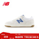 NEW BALANCE NB官方男鞋女鞋情侶潮流百搭簡(jiǎn)約舒適休閑板鞋480L系列 米白色 BB480LLA 43 (腳長(cháng)27.5cm)