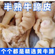 黃牛蹄皮正宗草飼牛蹄筋清真黃牛肉牛雜牛腳筋去骨牛蹄皮半成品 半熟牛蹄皮1斤