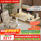 樂(lè )歌電動(dòng)升降桌電腦桌雙電機站立辦公學(xué)習寫(xiě)字書(shū)桌E5-N/1.4m原木色