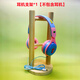 零聽(tīng)者兒童學(xué)習專(zhuān)用頭戴式耳機護耳降噪3.5mm單頭TypeC插頭手機電腦通用 純原木耳機支架