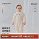 babylove嬰兒連體衣秋冬薄夾棉長(cháng)袖哈衣爬服男女寶寶棉莫保暖居家外出衣服