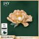Jay古典新中式牡丹胸針女衣服配飾新年禮物送長(cháng)輩媽媽婆婆
