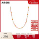Arsis秘密花園元氣桃桃項鏈女原創(chuàng  )設計時(shí)尚簡(jiǎn)約項鏈送女友禮物