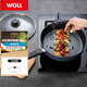 WOLL德國制造不粘煎鍋28cm平底鍋煎鍋牛排煎鍋炒菜鍋進(jìn)口鍋具煎烙餅