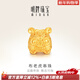 明牌珠寶 足金生肖虎年吉祥物花絲布老虎黃金轉運珠AFE0001工費200 足金轉運珠 約2.54克