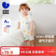 迷你巴拉寶寶網(wǎng)眼家居爬服夏季新款連體衣嬰兒衣服【2件裝】