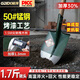 極頂（GDEX）1.5m鐵鍬 錳鋼淬火鐵鏟 戶(hù)外農用鐵锨防汛抗洪尖鍬槐木柄綠色鋼鍬