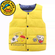 G.duck小黃鴨兒童卡通羽絨棉服馬甲中小童背心嬰兒女寶寶內膽男女童保暖 小鹿黃色 100 建議80-90厘米