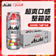 Asahi朝日啤酒 500ml*4*6超爽生啤酒 整箱裝 10.9度 京東自營(yíng)年貨送禮