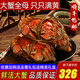 【活蟹】陽(yáng)澄清歆大閘蟹 鮮活特大螃蟹公蟹母蟹 海鮮水產(chǎn)年貨禮盒 大蟹全母蟹3.2-3.5兩 八只禮盒裝
