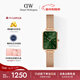 丹尼爾惠靈頓（DanielWellington）DW女士手表小綠表時(shí)尚歐美表經(jīng)典復古小方表新年禮物DW445