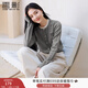 香影miu系學(xué)院風(fēng)灰色針織衫女2026春季新款蝴蝶結假兩件開(kāi)衫毛衣 淺灰 M 160/84A/95-110斤