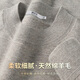 雪中飛（SNOWFLYING）【含綿羊毛】半高領(lǐng)羊毛衫秋冬男裝純色百搭柔軟厚實(shí)內搭打底毛衣