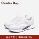克雷斯丹尼（Chrisdien Deny）男士休閑鞋時(shí)尚運動(dòng)鞋通勤百搭舒適透氣休閑鞋 白色GLH8403N5A 40 (250mm) 比國內碼大一碼