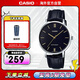 卡西歐（CASIO）大眾指針系列 時(shí)尚簡(jiǎn)約休閑皮帶防水女士手表LTP-VT01L-1BUDF