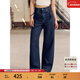 Levi's李維斯25年秋冬新款女士Baggy經(jīng)典高腰寬松休閑直筒牛仔褲 深藍 26 (29)