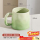 PAKCHOICE杯子馬克杯家用陶瓷茶杯泡茶高顏值創(chuàng  )意手捏紋辦公室喝水杯咖啡杯