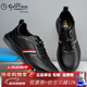 金利來(lái)（Goldlion）男鞋夏季大碼休閑皮鞋頭層牛皮網(wǎng)鞋透氣網(wǎng)孔網(wǎng)面休閑鞋涼鞋運動(dòng)鞋 黑色 40