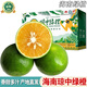 傾睦海南綠橙甜橙 瓊中青綠皮冰糖橙福橙子現摘手剝橙新鮮水果禮盒裝 9斤 精選中果【約4-6個(gè)/斤】黃皮