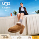UGG秋季新款女士舒適時(shí)尚平底純色圓頭保暖休閑雪地靴短靴1174496 CHE | 栗色 37 鞋款偏小，建議拍大一碼