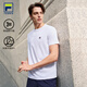 FILA 斐樂官方男子短袖T恤2026夏季網球運動吸濕速干針織防曬圓領上衣
