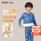 俞兆林（YUZHAOLIN）兒童保暖內衣套裝男童秋衣秋褲中小童加絨加厚睡衣 畫(huà)板小恐龍