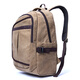 SMOPEN杉美 戶(hù)外休閑雙肩背包 水洗帆布男女登山包 電腦包書(shū)包旅行包 卡其-JD發(fā)貨