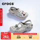 CROCS卡駱馳貝雅洞洞鞋沙灘鞋|10126 卵石色-2V3 41/42(260mm) 