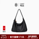 觀(guān)意【孟羽童同款】詩(shī)囊hobo女包頭層牛皮輕奢品牌單肩斜挎腋下包女 青衣黑-中號【現貨速發(fā)】 高級小眾生日禮物女