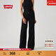 Levi's【補貼改褲】李維斯25年秋冬新款女士美式休閑318寬松闊腿牛仔褲 黑色 建議拍大一碼 28 (30)