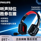 飛利浦（PHILIPS）頭戴式耳機游戲耳機立體聲有線(xiàn)耳機電腦競技吃雞帶麥克風(fēng)蘋(píng)果華為小米安卓