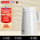 虎牌（TIGER）大容量不銹鋼保溫壺家用暖水瓶PWO-A12C-W白色1.2L送禮新年禮物
