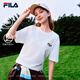 FILA 斐樂(lè )情侶短袖T恤2026夏季吸濕速干男女時(shí)尚圓領(lǐng)休閑防曬半袖上衣