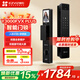 螢石Y3000FVX金色系列智能鎖3D人臉識別無(wú)需指紋 智能雙攝雙畫(huà)面可視 家用全自動(dòng)智能貓眼門(mén)鈴 【升級版雙攝人臉視頻鎖】Y3000FVX PLUS 金色